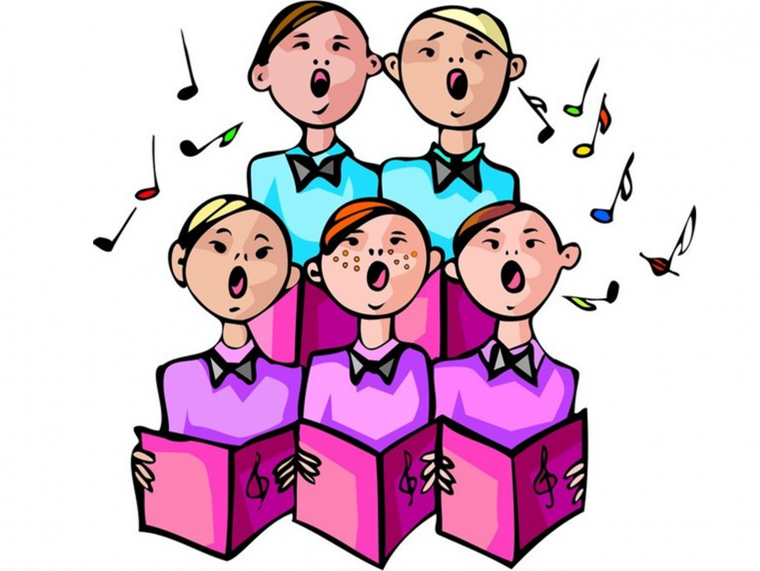 Дети поют в Хоре