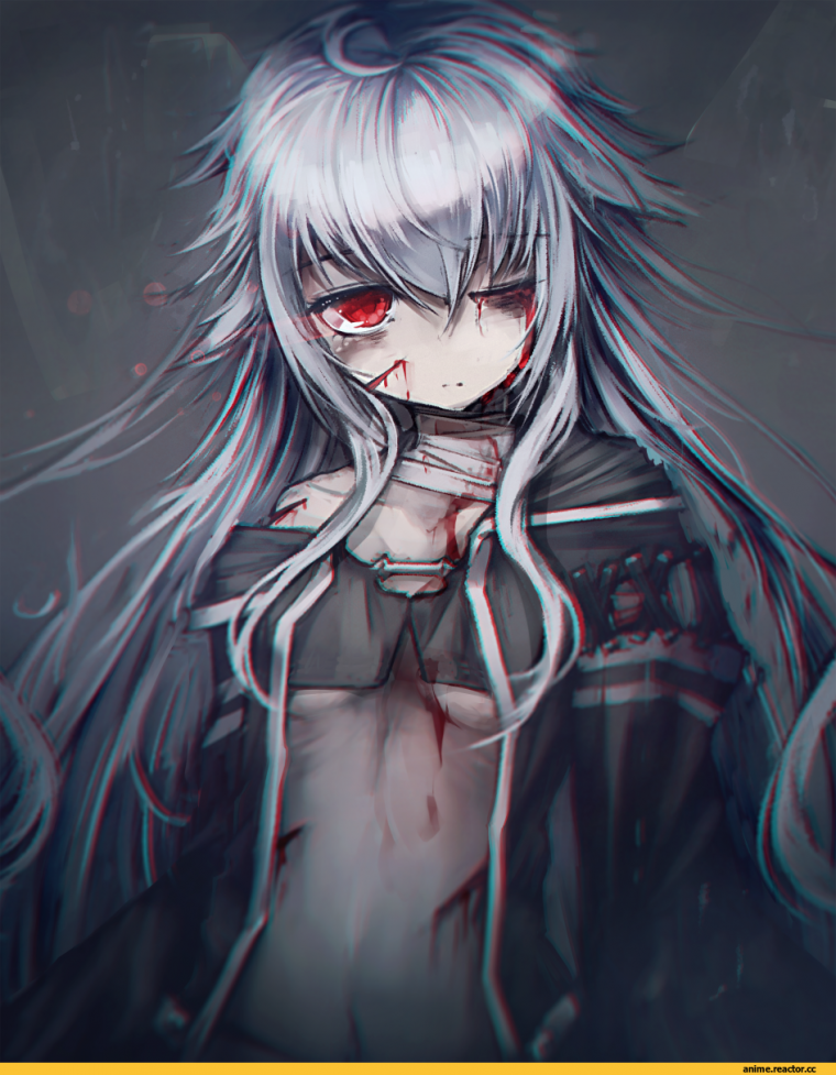 Яркая девушка арт