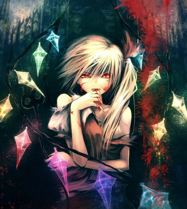 Безумные аниме персонажи