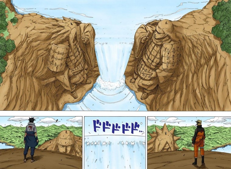 Закат в аниме Наруто