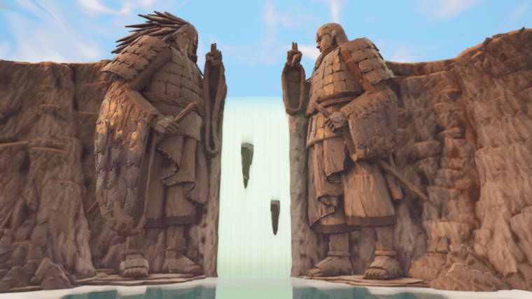 Статуя Мадары и Хаширамы