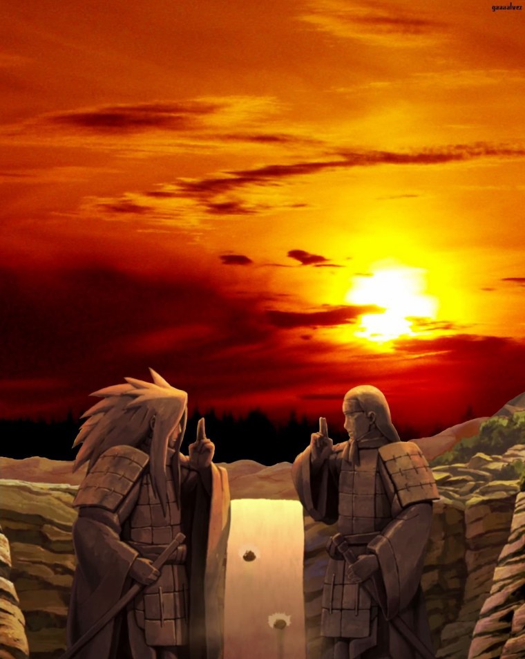 Мадара и Хаширама Долина завершения