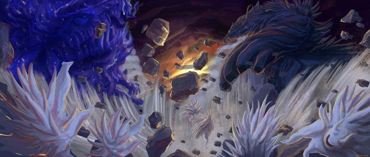 Бой Мадары и Хаширамы