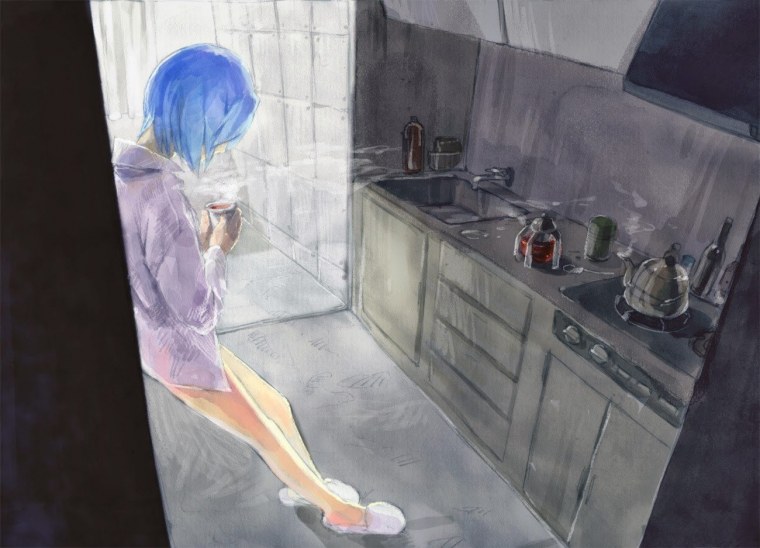 Комната Аянами Рей