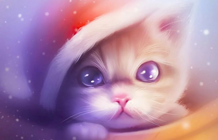 Милые котики мультяшные