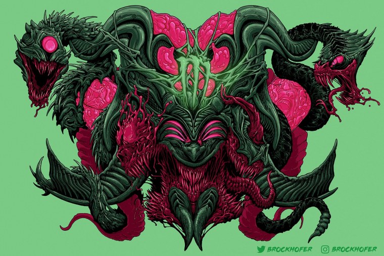 Обои Hyper Beast Brock Hofer