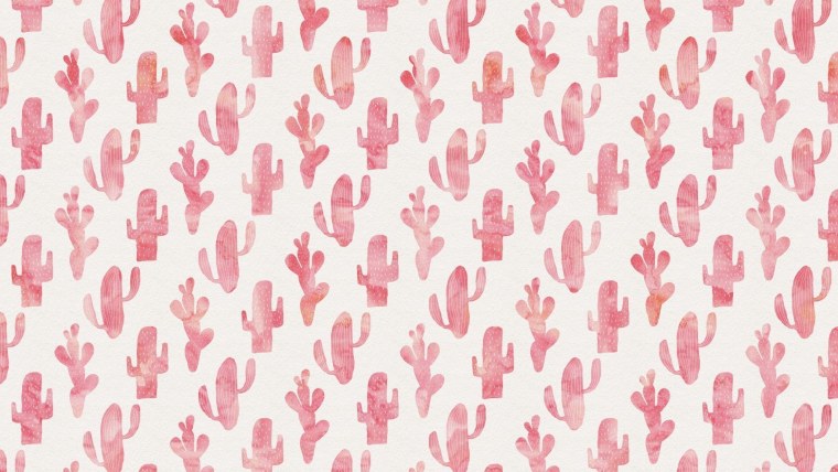 Розовый принт