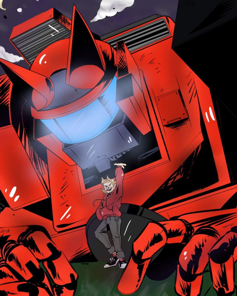 Tord Red leader робот