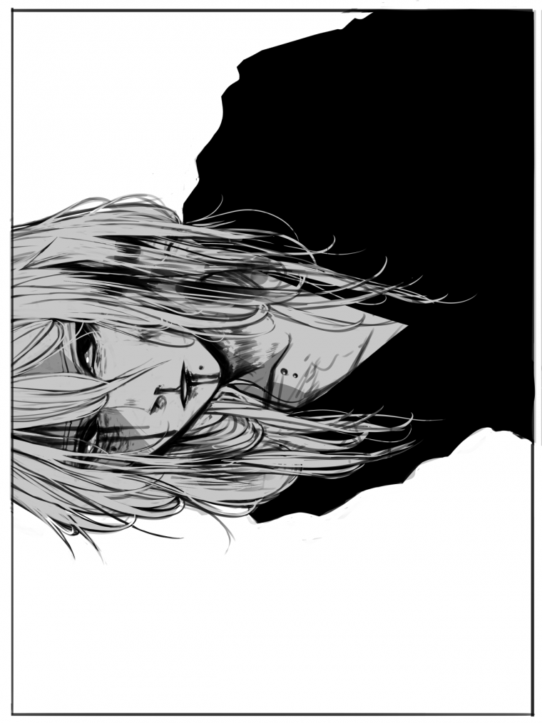 Чёрно белые арты