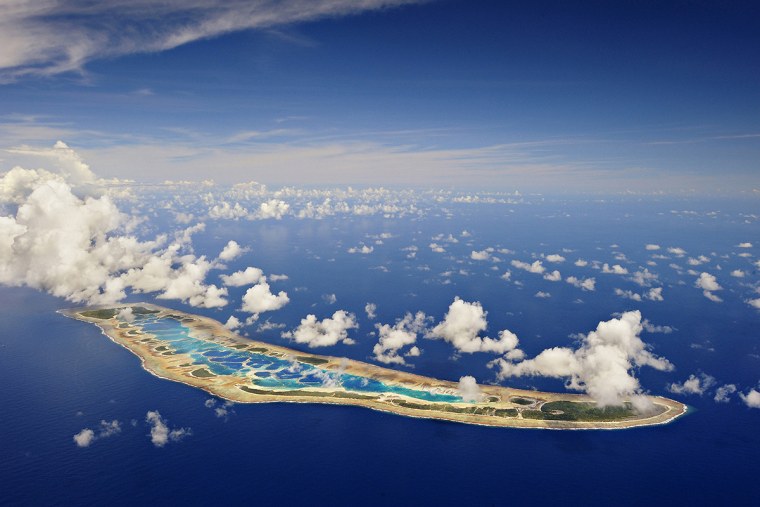 Большой Барьерный риф из космоса