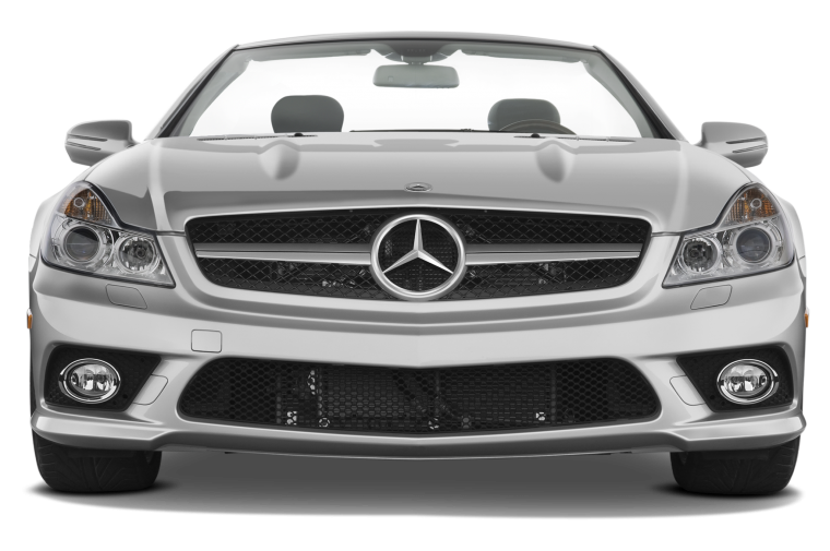 Мерседес вид спереди vector