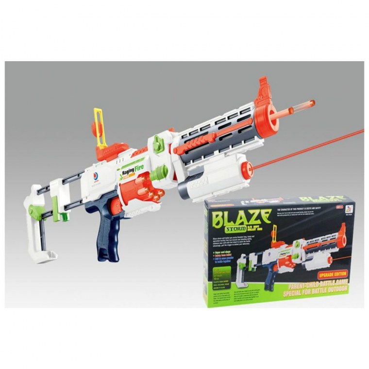 Автомат с мягкими пулями на батарейках BLAZESTORM В/К 7050