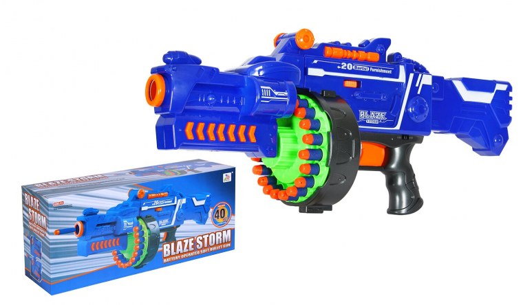 Автомат с мягкими пулями на батарейках BLAZESTORM 7019/7050