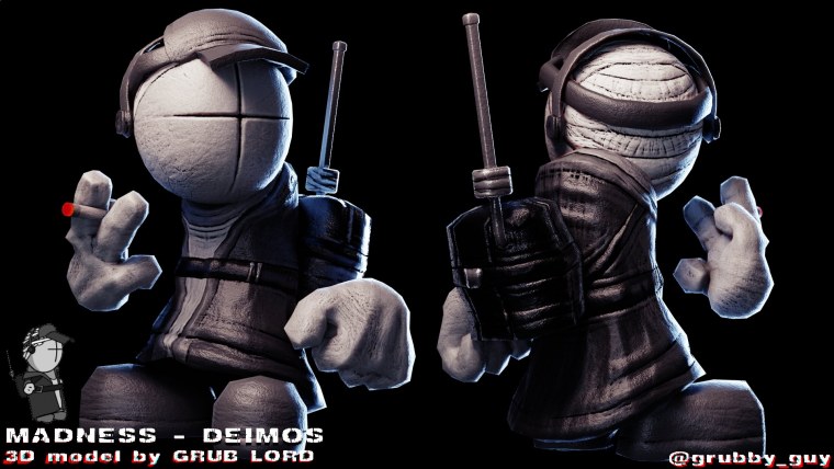 Маднесс комбат Хэнк и Деймос