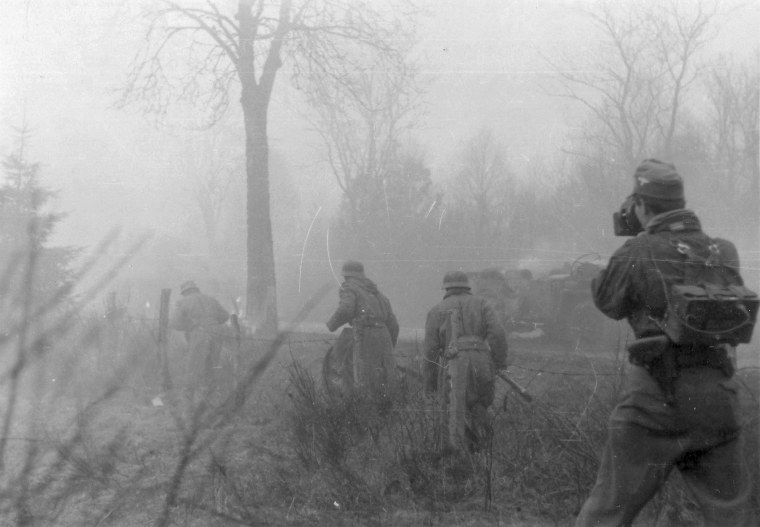 Солдаты вермахта на Западном фронте 1944