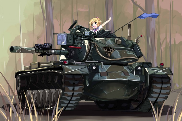 Танки аниме World of Tanks
