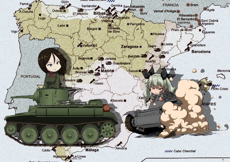 Девушки и танки итальянцы