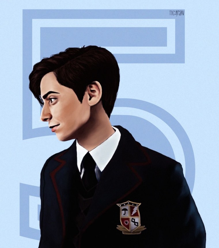 Эйдан Галлахер 5 Академия Амбрелла