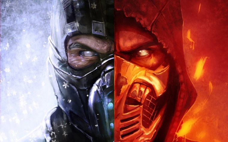 Скорпион и Сабзиро мортал комбат