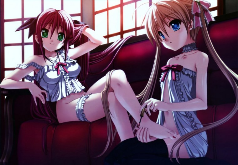 Аниме девушка рабыня