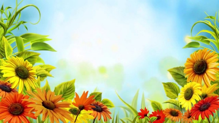 Летний фон для открытки