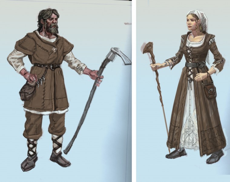 Фермер ДНД арт