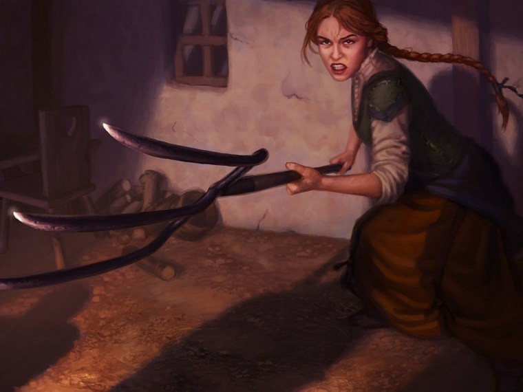 Крестьянин арт фэнтези