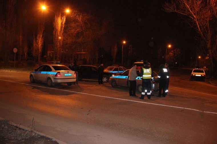 Гаишники ночью