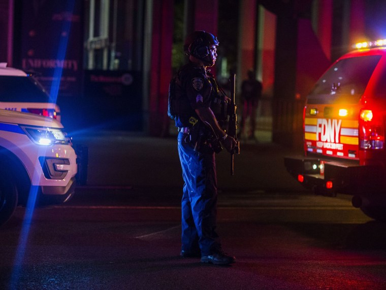 Полиция США ночью