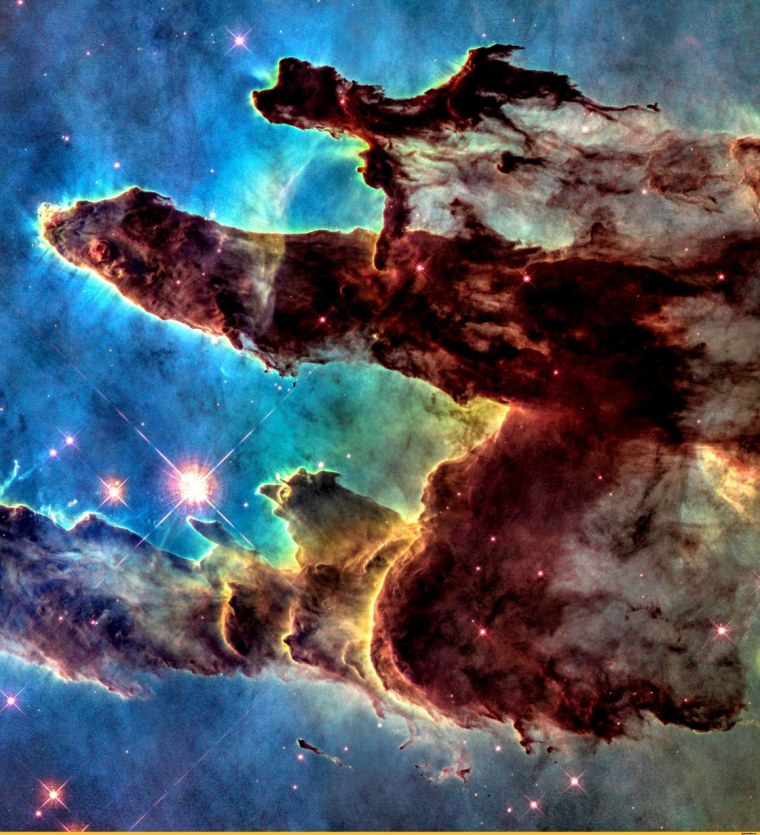 Столпы творения в туманности орла