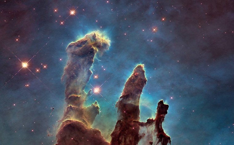 Туманность столпы творения Джеймс Вебб