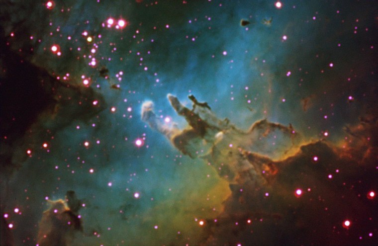 Столпы творения в туманности орла