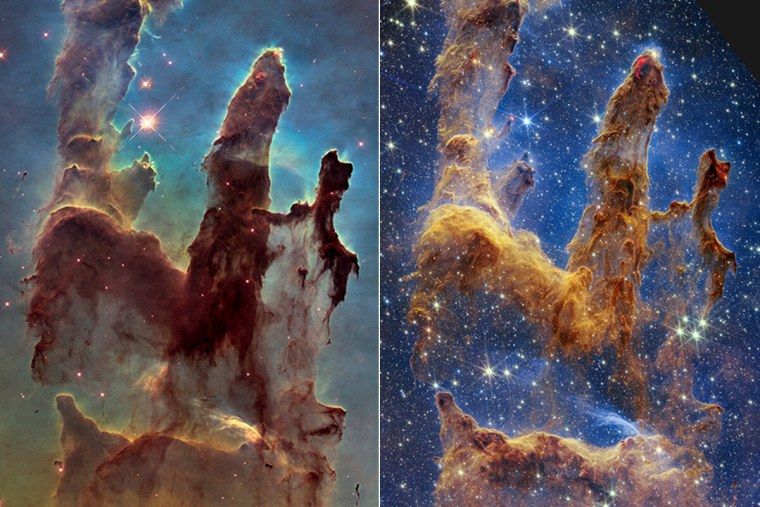Столпы творения в туманности орла