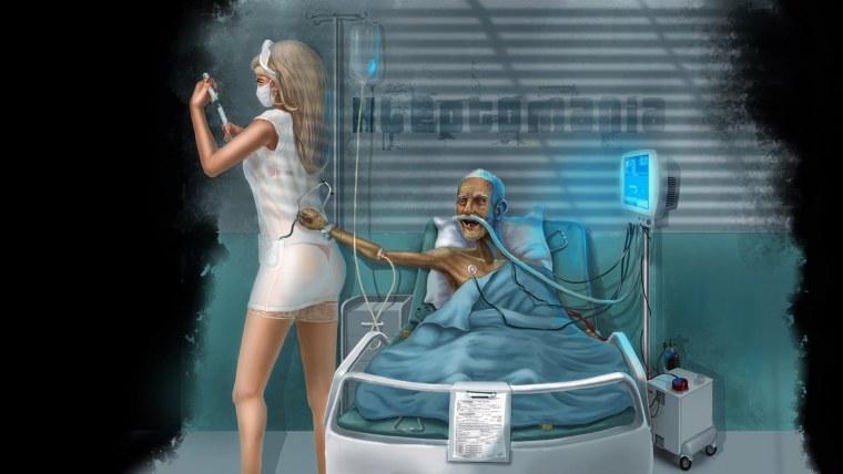 Девушка медик арт