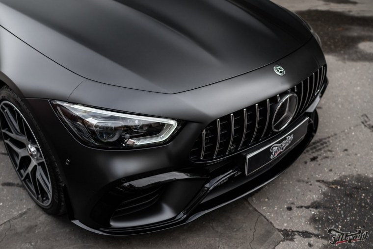 Мерседес s63 матовый черный