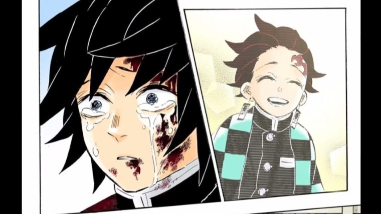 Аниме клинок рассекающий демонов Гию