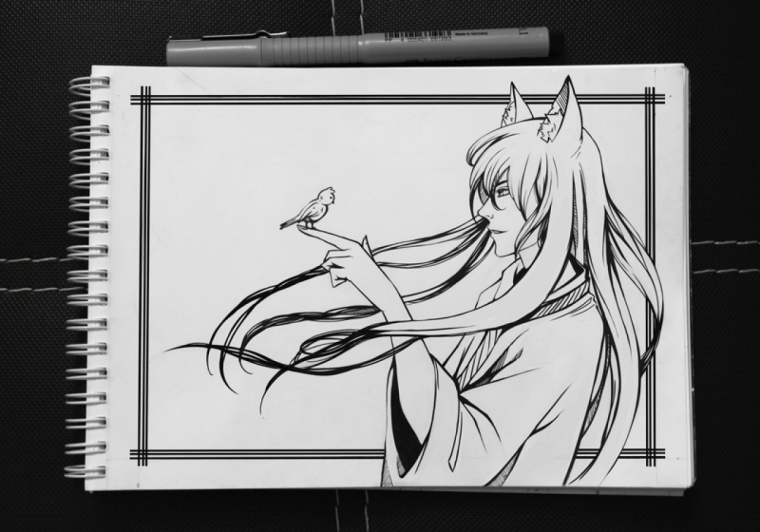 Скетчбук. Аниме