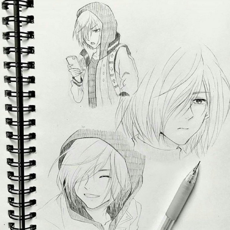 Аниме альбом набросков