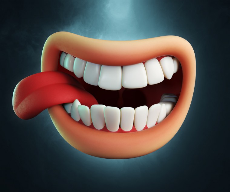 Губы с зубами