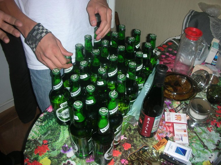 Бутылка со СТО