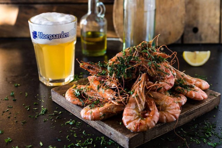 Шашлык и пиво фото