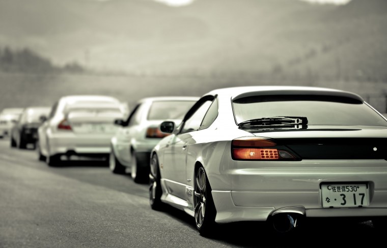 Nissan Silvia s14 White