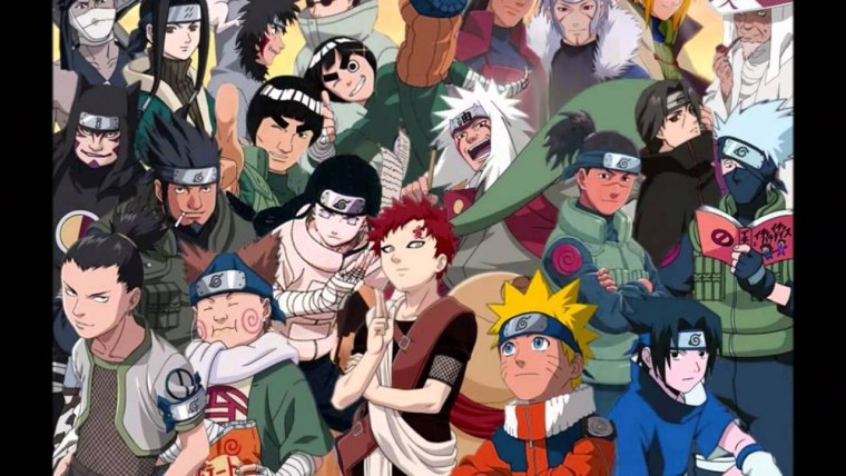 Наруто жители Конохи
