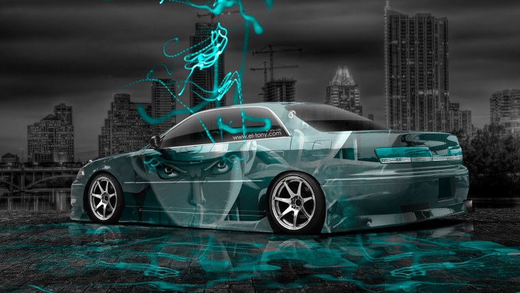 Toyota Mark 2 jzx100 неон