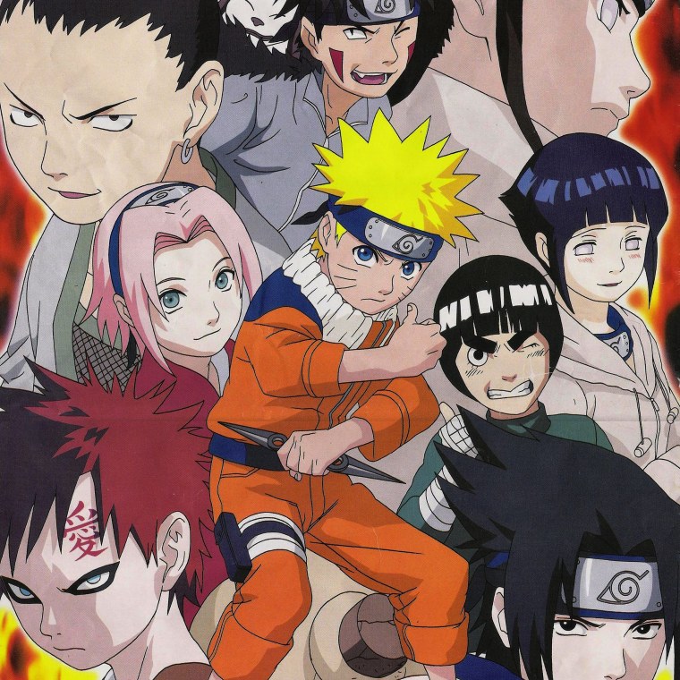 Герои аниме Наруто 1 сезон