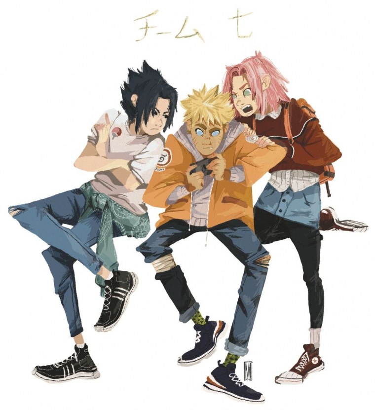 Персонажи Наруто 7 команда аниме