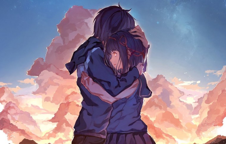 Аниме парень и девушка