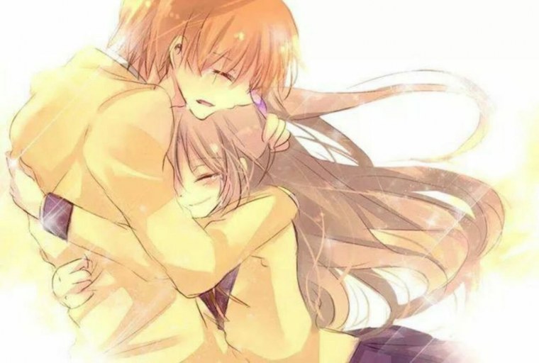 Аниме объятия