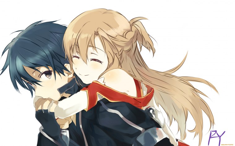 Киригая Кадзуто и Юки Асуна