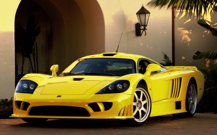 Saleen s7 Yellow